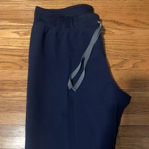 Figs Navy Livingston Basic Scrub Pants Medium